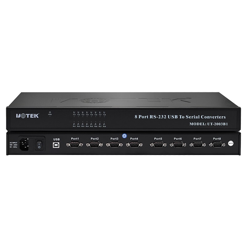 工業(yè)USB轉(zhuǎn)8口RS-232擴展塢