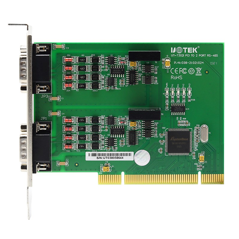 2口RS-485/422PCI光電隔離工業(yè)級多串口卡
