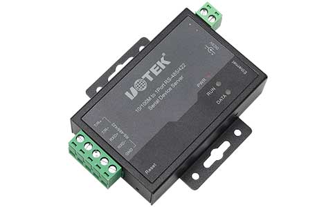 工業(yè)級串口轉(zhuǎn)網(wǎng)通訊服務器_UT-6801BMT 10/100M轉(zhuǎn)1口RS-485/422串口服務器